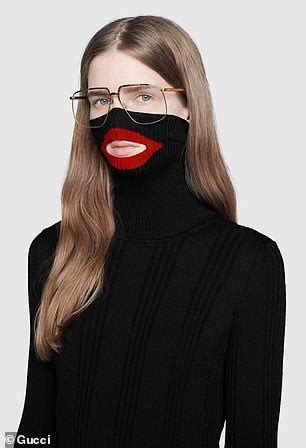 gucci face sweater|gucci balaclava knit top.